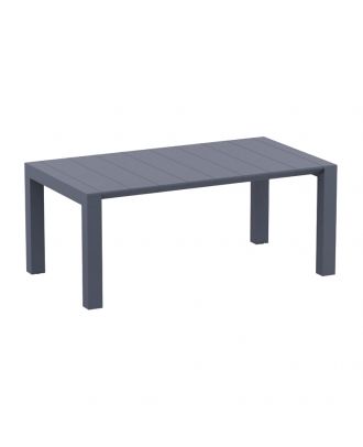 Siesta - Vegas An extendable rectangular Table 180/220, for indoor & outdoor, Grey