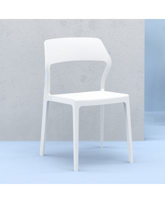 Siesta - SNOW indoor and outdoor chair, White
