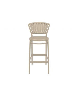Siesta - Portofino barStool for indoor and outdoor use Taupe