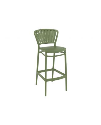 Siesta - Portofino barStool for indoor and outdoor use Olive Green