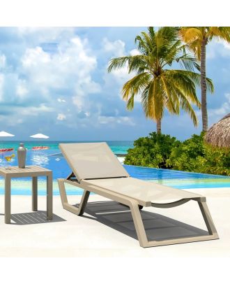 Siesta - Rio Stackable sunlounger, Taupe
