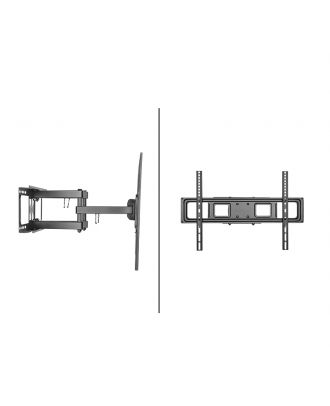 Slim Articulating Full-Motion Tv Wall Mount For Most 37"-70" Curved & Flat Panel Tvs