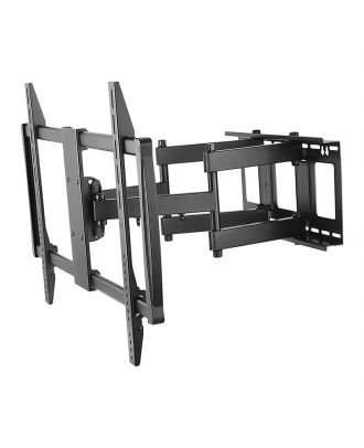 X-Large Heavy-Duty Full Motion Curved & Flat Panel Tv Wall Mount For Most 60"-100" Tvs