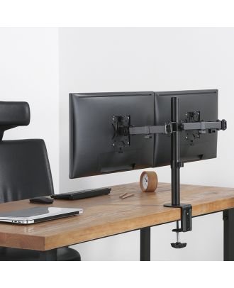 Dual Monitor Economy Articulating Stand Fit Most 13"-32" Monitors