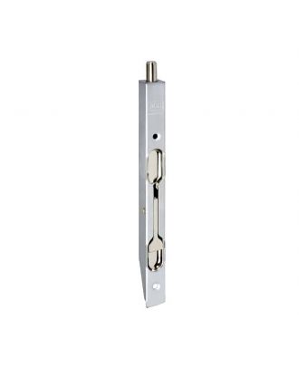 Lever deadbolt, 16 mm faceplate, 250 mm length, Nickel-plated finish