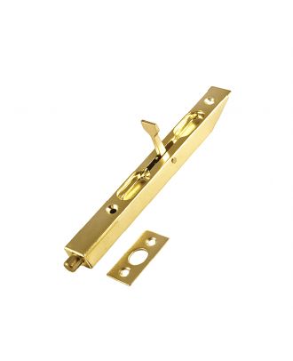 Flush Bolt 16Cm, Brass