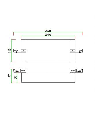 Leaves LNT, Plastic Box For 100W,150W power supply