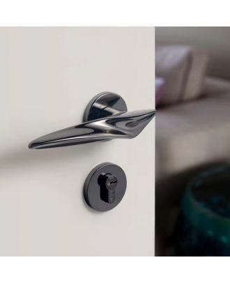 WELDER Modern interior door handle Polished Famie