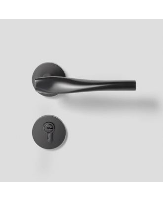 WELDER Modern Luxury interior door handle Gun Black Brushed