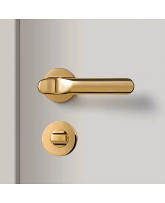 WELDER - simple TOUCH bathroom door handle Gold