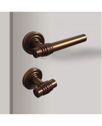 WELDER new Luxury bathroom door handle Oxide