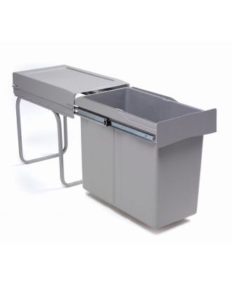 Full Extension Pull-out Waste Bin 40L