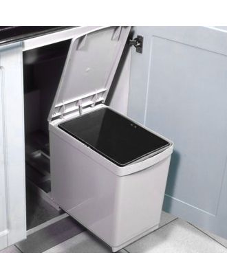 Pull-out waste bin plastic 16 L