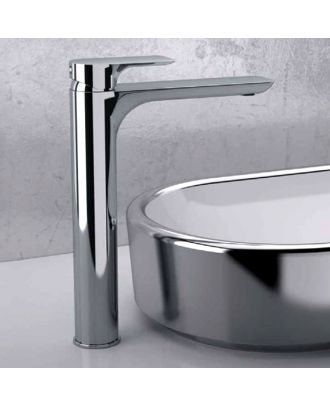 REMER - Infinity Single-lever basin high mixer, L model, Chrome plating
