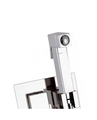 REMER - Qubika Built-in shut-off mixer set, Chrome plating