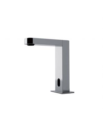 REMER - Sensor control basin mixer with angle valve for temperature adjustment