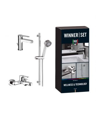 REMER - WINNER set shower & basin mixer