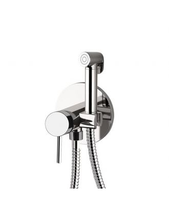 Shut-off mixer with shut-off hand shower 120cm, chrome