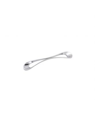 Modern furniture handle 128mm, Chrome