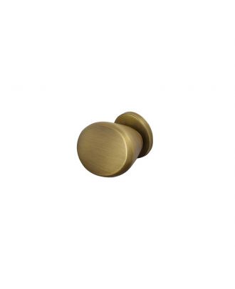 Oval Door Knob, Oxide