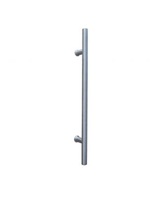 Tube Round Pull Handle 60Cm, Silver
