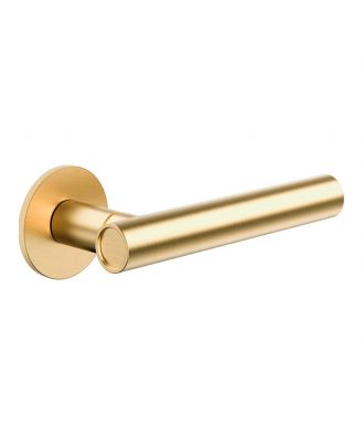 Blend WC Door Handle, Golden Matt