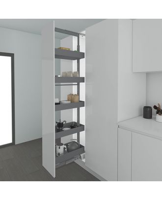 Cargo cabinet pull out 40 cm, gark grey