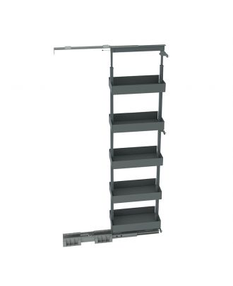 Cargo cabinet pull out 40 cm, gark grey