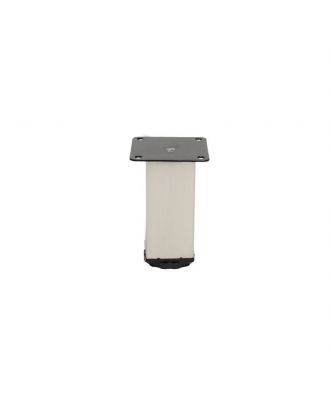 Kitchen Leg 10cm, Brushed Nickel