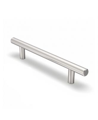 Hollow stainless steel Handle 60 cm Brushed Nickel