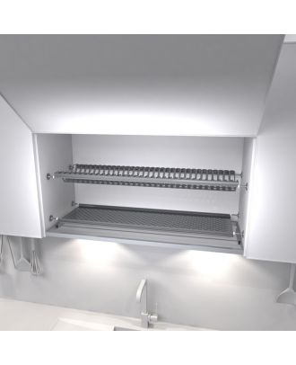 Lavenox built-in stainless steel dish drainer 100 cm for kitchen unit