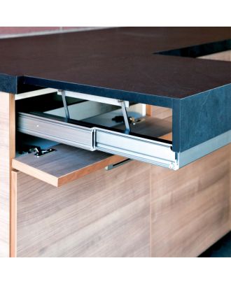 OPLA TOP - Pull-Out surface Flush with Worktop Ideal for kitchens with small worktops