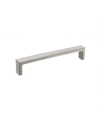 Cabinet Furniture Handle 160mm, Nickel Matt