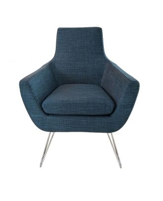 Modern Armchair Dark Blue