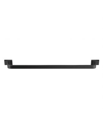 Single Towel Rail 60cm, Black Mat