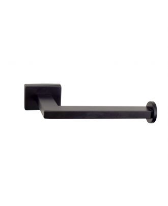 Toilet Roll Holder, Black Mat