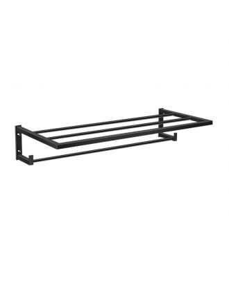 Hotel & Extra Comfort • Towel Rack, Black Mat