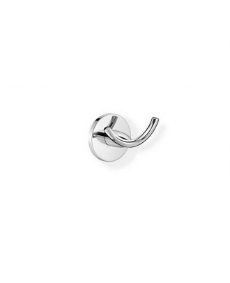 Double Bath Robe Hook, Chrome