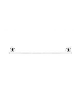 Single Towel Rack 30Cm, Chrome, Round Rosette