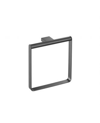 SANCO - Academia wall mounted towel ring, Graphite dark