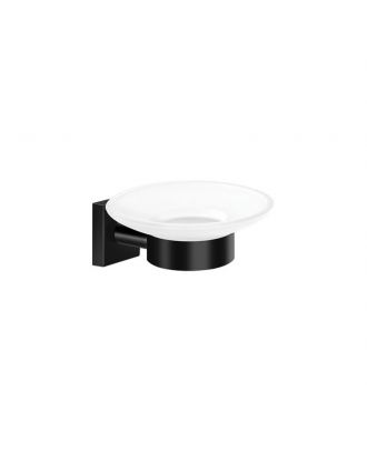 SANCO - Iconic wall mounted Soap dish holder, Black matt