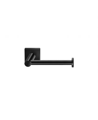 SANCO - Iconic wall mounted toilet roll holder without cover, Black matt