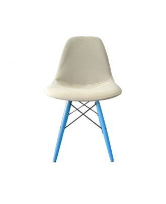 Leisure Chair Light blue legs