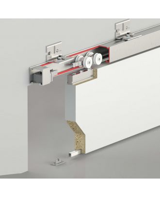 ALBATUR - 250 KG Adjustable sliding door system - has ball bearing
