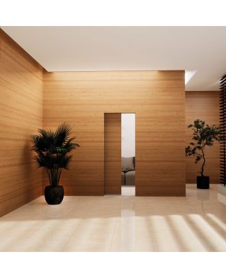 ALBATUR - 80 KG COPLANAR SLIDING DOOR SYSTEM for hidden doors and aesthetic doors, Left