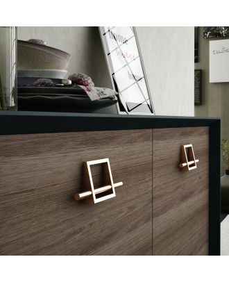 Santa Furniture Handle 64Mm, Gold