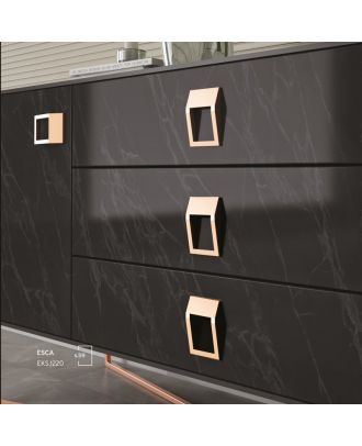 ESCA furniture handle32mm, Matt Black