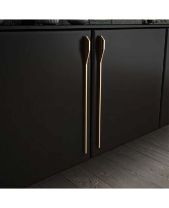 CITY furniture handle 256mm, Matt Black