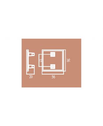 Arma H Furniture Knob 32Mm, Brown