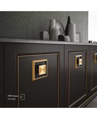 VERA PremiumSET - Furniture knob 32 mm, Golden